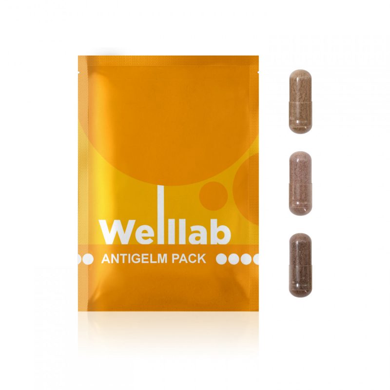 Программа БАД WELLLAB ANTIGELM PACK